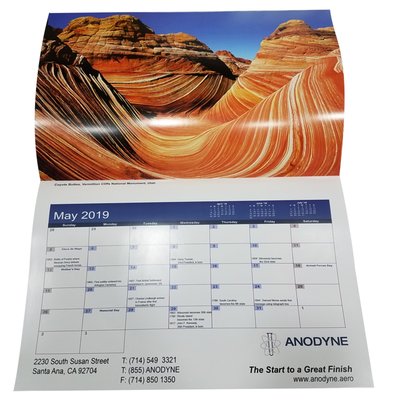 Calendars - Need a professional looking calendar? Succumb to your imagination and creativity and bring your idea to Color Depot. Calendars are a clever way to publicize a company name. You can distribute them to businesses that will have them up for a year. This way your calendar, imprinted with your company name or logo, can get constant exposure. Aside from that, products can be promoted on each page (either on the top or along the border). Overall, calendars are a great promotional tool. The benefit of advertising through calendar is that calendars are practical for everyone. People should not be reluctant to hang a calendar because they are useful. Your business marketing can be subtle and does not have to take up the entire calendar. If you are having trouble expressing your ideas or conveying them in an artistic fashion, our experienced graphic designers can assist you in creating the innovative look of your project. Calendars - Need a professional looking calendar? Succumb to your imagination and creativity and bring your idea to Color Depot. Calendars are a clever way to publicize a company name. You can distribute them to businesses that will have them up for a year. This way your calendar, imprinted with your company name or logo, can get constant exposure. Aside from that, products can be promoted on each page (either on the top or along the border). Overall, calendars are a great promotional tool. The benefit of advertising through calendar is that calendars are practical for everyone. People should not be reluctant to hang a calendar because they are useful. Your business marketing can be subtle and does not have to take up the entire calendar. If you are having trouble expressing your ideas or conveying them in an artistic fashion, our experienced graphic designers can assist you in creating the innovative look of your project.