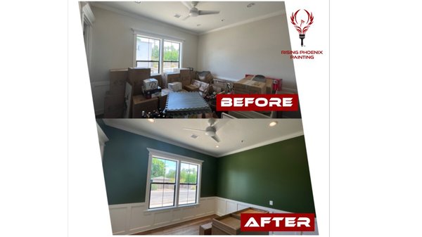 Interior Paint Job! - We love to see a pop of color. 🏠⭐️ Interior Paint Job! - We love to see a pop of color. 🏠⭐️