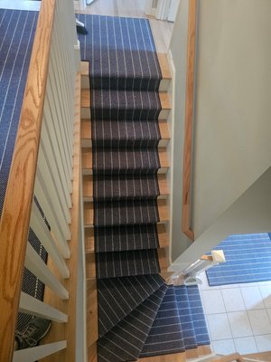 Stairs - Stairs Navy color in Hollywood style Stairs - Stairs Navy color in Hollywood style