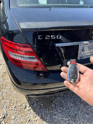 2014 Mercedes All Keys Lost - This customer lost his keys to his Mercedes Benz while visiting Stillwater. It was on a weekend and the dealer wasn’t open and it usually takes 3-4 days to receive a key from them while you provide proof of ownership to them. I was able to make him a working key in under two hours. 2014 Mercedes All Keys Lost - This customer lost his keys to his Mercedes Benz while visiting Stillwater. It was on a weekend and the dealer wasn’t open and it usually takes 3-4 days to receive a key from them while you provide proof of ownership to them. I was able to make him a working key in under two hours.