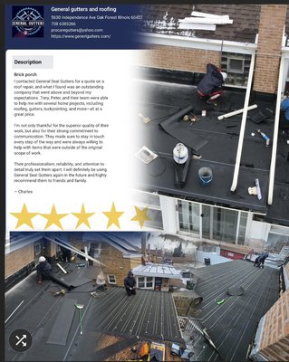 Trusted Five-Star Roofing Experts - Experience five-star roofing service with expert craftsmanship, premium materials, and outstanding customer care. We guarantee reliable, long-lasting protection for your home or business—trusted by satisfied customers throughout the community.