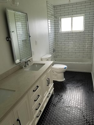Tub Shower Projects - Convert old, worn out tubs to a new tub with a beautiful tiled surround Tub Shower Projects - Convert old, worn out tubs to a new tub with a beautiful tiled surround