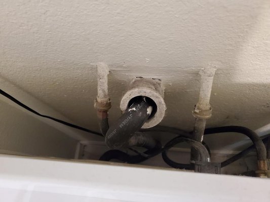 Washing machine valves upgrade - Before & After