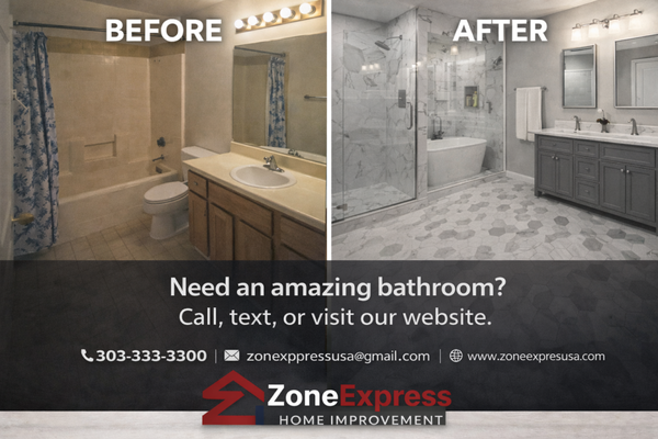 Bathroom - This bathroom remodel transformed an outdated space into a clean, modern, and functional bathroom.
We removed old finishes and completed new tile work, updated vanity, shower, flooring, and fixtures to give the space a fresh, modern look. Bathroom - This bathroom remodel transformed an outdated space into a clean, modern, and functional bathroom.
We removed old finishes and completed new tile work, updated vanity, shower, flooring, and fixtures to give the space a fresh, modern look.