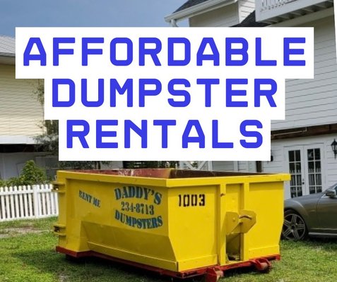 Affordable Dumpster Rentals - Call us today for a comAt Daddy’s Dumpsters, we make affordable dumpster rentals simple and stress-free. Serving Sarasota, Port Charlotte, Venice, and nearby areas, we pride ourselves on transparent pricing with no hidden fees—what we quote is what you pay.
Our team works with you to choose the right dumpster for your project, whether it’s a home cleanout, remodel, or construction job, ensuring you get the best value without surprises. With Daddy’s Dumpsters, reliable, honest service comes standard.petitive quote. Affordable Dumpster Rentals - Call us today for a comAt Daddy’s Dumpsters, we make affordable dumpster rentals simple and stress-free. Serving Sarasota, Port Charlotte, Venice, and nearby areas, we pride ourselves on transparent pricing with no hidden fees—what we quote is what you pay.
Our team works with you to choose the right dumpster for your project, whether it’s a home cleanout, remodel, or construction job, ensuring you get the best value without surprises. With Daddy’s Dumpsters, reliable, honest service comes standard.petitive quote.