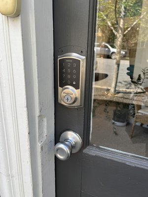 KeyPad Locks - Upgrade your home or business with a modern keypad lock, no more worrying about lost keys or getting locked out. Keypads offer convenience, security, and easy access for family, employees, or guests. We install and set everything up for you, making sure it works smoothly and securely from day one. KeyPad Locks - Upgrade your home or business with a modern keypad lock, no more worrying about lost keys or getting locked out. Keypads offer convenience, security, and easy access for family, employees, or guests. We install and set everything up for you, making sure it works smoothly and securely from day one.