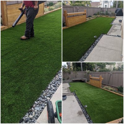 Turf Cleaning Services - Turf Cleaning services are necessary. It’s time to protect your investment. Please give us a call to schedule a Turf Cleaning services. Also known as Turf reblooming our service includes clearing  out debris, replenishing your infill. replenishing your infill is necessary to ensure that your turf blades stand up and your turf blades from matting .