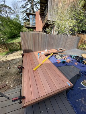 Decking In Berkeley - Decking finished in Berkeley California. Decking In Berkeley - Decking finished in Berkeley California.