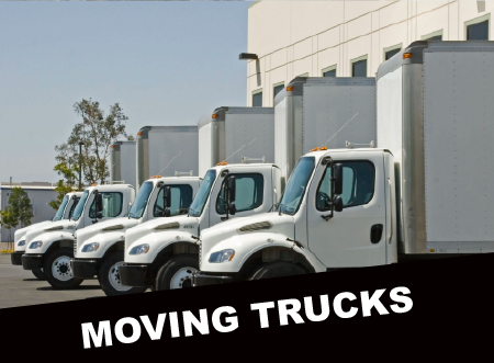 Moving Trucks - We provide fully-equipped moving trucks ranging in size from 16 - 26'. Our trucks are equipped with hydraulic lift gates for faster and safer loading. Our full-service packages include moving equipment such as dollies, moving blankets, hand tools, and load-securing ratchet straps.