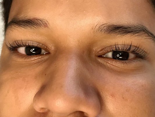 Lash Lift - We offer lash lifts! Setting the shape of your natural lashes, lash lifts give your lashes a gorgeous shape upward with a realistic curl.