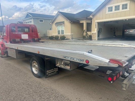 flat bed wrecker repair - quick repair and modify of side rails using 3" aluminum chanel