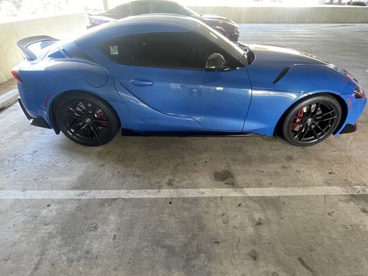 Interior and exterior - This is a before picture of 2021 Supra detail Interior and exterior - This is a before picture of 2021 Supra detail