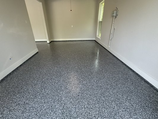 Epoxy/Poly Hot Rod Garage System - Epoxy/Poly Hot Rod garage system in Royce City Epoxy/Poly Hot Rod Garage System - Epoxy/Poly Hot Rod garage system in Royce City