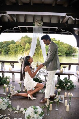 Customized Marriage Proposals - We take pride in our commitment to delivering exceptional experiences, tailored to your unique desires. We have a remarkable portfolio of memorable moments, and one of our most cherished ones involves those special phone calls from customers seeking something truly unique.
You have a vision, and we make it a reality. When you call us, inquiring about our proposal planning service, we embrace the opportunity to create magic.
Each event we create is a testament to our dedication to excellence. We're here to exceed your expectations, whether you're planning a romantic proposal, an intimate wedding, an elopement or a memorable photoshoot. We combine sophistication, elegance, and a touch of the extraordinary to ensure your event is unforgettable.
Contact us today, and let's bring your vision to life – because at Enchanting Engagements, it's always about you. Customized Marriage Proposals - We take pride in our commitment to delivering exceptional experiences, tailored to your unique desires. We have a remarkable portfolio of memorable moments, and one of our most cherished ones involves those special phone calls from customers seeking something truly unique.
You have a vision, and we make it a reality. When you call us, inquiring about our proposal planning service, we embrace the opportunity to create magic.
Each event we create is a testament to our dedication to excellence. We're here to exceed your expectations, whether you're planning a romantic proposal, an intimate wedding, an elopement or a memorable photoshoot. We combine sophistication, elegance, and a touch of the extraordinary to ensure your event is unforgettable.
Contact us today, and let's bring your vision to life – because at Enchanting Engagements, it's always about you.