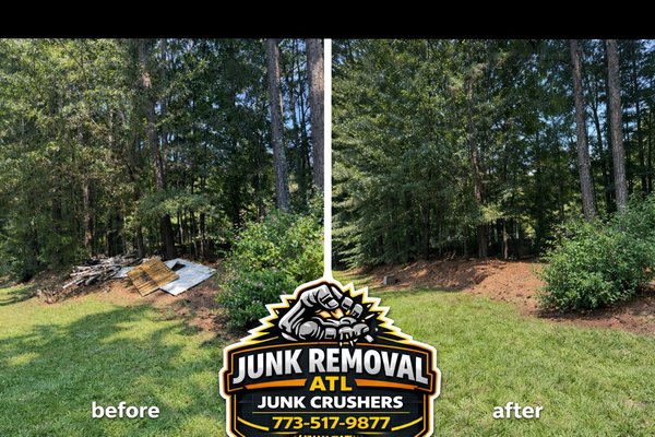 Construction junk removal - We provide fast, reliable construction debris removal for residential and commercial projects. Whether you’re remodeling, renovating, or finishing a new build, we safely haul away all unwanted materials so you can keep your job site clean and on schedule.
We remove:
• Drywall, lumber, and wood scraps
• Concrete, brick, and masonry
• Roofing shingles and tiles
• Flooring, carpet, and tile
• Cabinets, fixtures, and trim
• General job-site cleanups
Our team handles the heavy lifting, loading, and proper disposal, saving you time and effort. We offer flexible scheduling, competitive pricing, and prompt service throughout the Metro Atlanta area. Construction junk removal - We provide fast, reliable construction debris removal for residential and commercial projects. Whether you’re remodeling, renovating, or finishing a new build, we safely haul away all unwanted materials so you can keep your job site clean and on schedule.
We remove:
• Drywall, lumber, and wood scraps
• Concrete, brick, and masonry
• Roofing shingles and tiles
• Flooring, carpet, and tile
• Cabinets, fixtures, and trim
• General job-site cleanups
Our team handles the heavy lifting, loading, and proper disposal, saving you time and effort. We offer flexible scheduling, competitive pricing, and prompt service throughout the Metro Atlanta area.