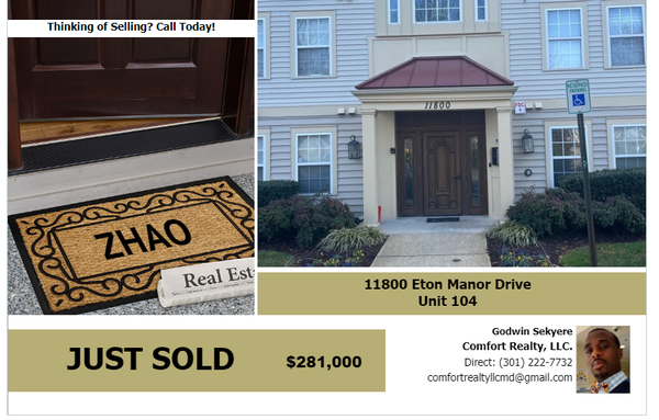 Sell your house fast - This house was sold in few days; let me help you sell yours.