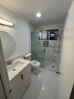 Bathroom Remodel - This was a bathroom remodel we completed recently. Bathroom Remodel - This was a bathroom remodel we completed recently.