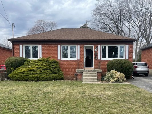 Brick-to-Brick Window Replacement - For this Toronto home, we replaced three original windows with new brick-to-brick installations. The updated windows provide a cleaner look, improved comfort and better energy performance, while complementing the home’s existing brick exterior. See the before-and-after photos for a side-by-side comparison. Brick-to-Brick Window Replacement - For this Toronto home, we replaced three original windows with new brick-to-brick installations. The updated windows provide a cleaner look, improved comfort and better energy performance, while complementing the home’s existing brick exterior. See the before-and-after photos for a side-by-side comparison.