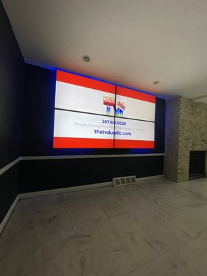 TV Wall Display - 2x2 4 55 inch Samsungs Tv Wall Display 2x2 TV Wall Display - 2x2 4 55 inch Samsungs Tv Wall Display 2x2