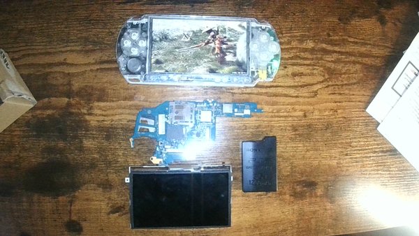 PSP3000 Restoration - This PSP 3000 needed a new motherboard and high quality screen replacement PSP3000 Restoration - This PSP 3000 needed a new motherboard and high quality screen replacement