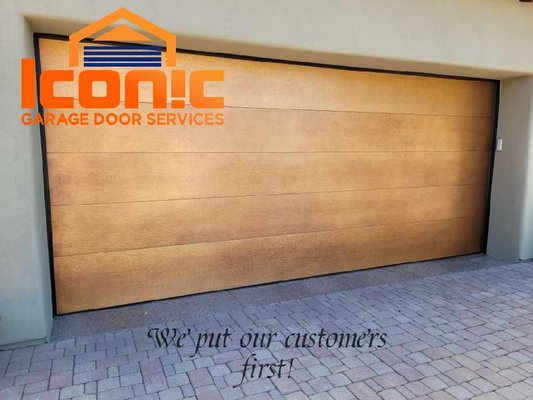Beatifull copper doors that were patina and clear coated for an amazing finish - This was a special request we did. these were full copper doors that we had patina and clear coated to meet the HOA requirements.