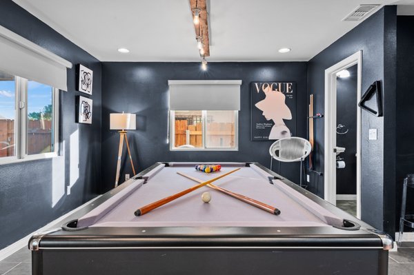 Full Furnishing & Design - This 5br home was bare bones with no furniture. We ideated the game room space, solved where to put a 12 person dining table, and made it accessible for 15 guests to sleep. The result was outstanding bookings 5 months in advance, as high as $1.7k per night. Full Furnishing & Design - This 5br home was bare bones with no furniture. We ideated the game room space, solved where to put a 12 person dining table, and made it accessible for 15 guests to sleep. The result was outstanding bookings 5 months in advance, as high as $1.7k per night.