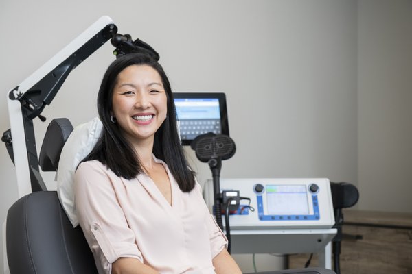 TMS Therapy (Transcranial Magnetic Stimulation) - TMS is safe, non-invasive and drug free. Treatment uses magnetic waves (similar to MRI) to stimulate your brain in areas responsible for emotion and mood. During the procedure, patients can listen to music, watch TV, or chat with their TMS therapist. Patients can also drive themselves to the clinic, receive treatment, then drive themselves home and go about their day. At no point is alertness impaired. Take advantage of our free telephone consultations to discover if TMS is right for you and answer all your queries about treatment, eligibility, and costs. TMS Therapy (Transcranial Magnetic Stimulation) - TMS is safe, non-invasive and drug free. Treatment uses magnetic waves (similar to MRI) to stimulate your brain in areas responsible for emotion and mood. During the procedure, patients can listen to music, watch TV, or chat with their TMS therapist. Patients can also drive themselves to the clinic, receive treatment, then drive themselves home and go about their day. At no point is alertness impaired. Take advantage of our free telephone consultations to discover if TMS is right for you and answer all your queries about treatment, eligibility, and costs.