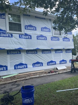 Vinyl siding - This vinyl siding was done in one month Vinyl siding - This vinyl siding was done in one month