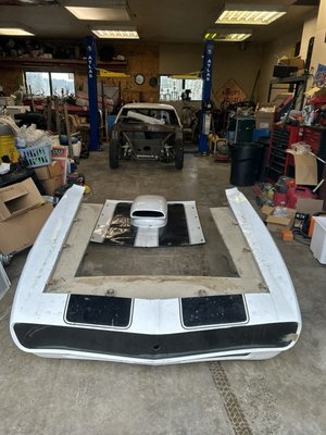 Camaro Drag Car - Did some work for a customer on his tube chassis drag car