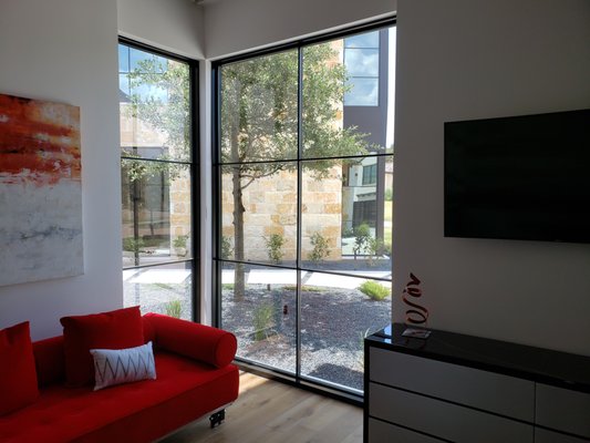 Westlake project - SunTek's Dual Reflective DRDS 25 film applied to over 300 panes