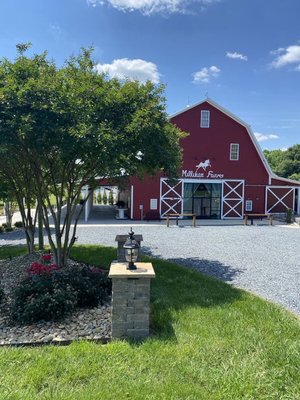 Weddings & Events - At Millikan Farms, we specialize in creating the barn wedding of your dreams. Picture your wedding day, a unique and magical experience set against the backdrop of an authentic farm setting that seamlessly blends rustic charm with timeless elegance. Conveniently located near major cities, our venue ensures accessibility for you and your guests. The rustic yet elegant atmosphere of Millikan Farms offers a distinct charm that sets the stage for memorable moments.