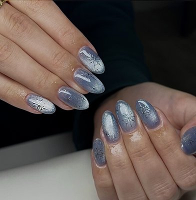Nails - Ella specializes in detailed gel manicures with 100% hand-painted nail art. Every design is custom-created, ensuring clean lines, smooth finishes, and long-lasting wear. From minimal details to intricate artwork, her gel work is fully hand painted and tailored to each client. Nails - Ella specializes in detailed gel manicures with 100% hand-painted nail art. Every design is custom-created, ensuring clean lines, smooth finishes, and long-lasting wear. From minimal details to intricate artwork, her gel work is fully hand painted and tailored to each client.