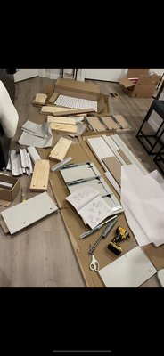 Furniture assembly - Completed an assembly project of a dresser and 2 nightstands Furniture assembly - Completed an assembly project of a dresser and 2 nightstands