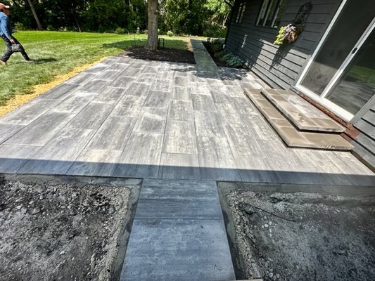 Paver Project - All photos shown are actual work completed by A+ Brick Pavers LLC. Paver Project - All photos shown are actual work completed by A+ Brick Pavers LLC.