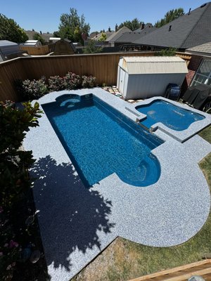 Pool Flake - Add a cool look for this summer to your pool or patio. Available in many colors and blends. Pool Flake - Add a cool look for this summer to your pool or patio. Available in many colors and blends.
