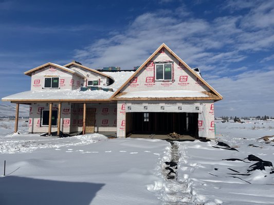 Garland Home Build - This is a house I've built. From start to finish built with the finish product in mind.