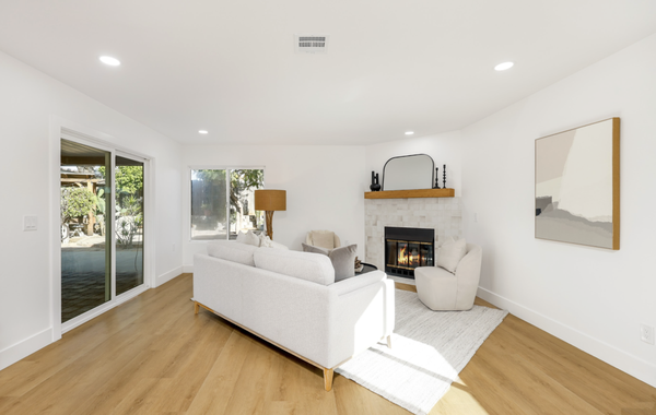 Complete Living Room Remodel - From start to finish, look at how we transformed this home.