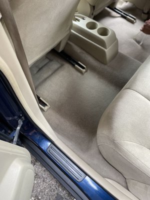Old Nissan reimagined with interior cleaning - This Nissan was a used car with an interior that hadn't been cleaned in over a year, the overall time frame took around 2 and a half hours due to stains, gunk, and spilled drinks. In the end, the stains and all were removed. Finishing up, the Nissan had a brand new start again! Old Nissan reimagined with interior cleaning - This Nissan was a used car with an interior that hadn't been cleaned in over a year, the overall time frame took around 2 and a half hours due to stains, gunk, and spilled drinks. In the end, the stains and all were removed. Finishing up, the Nissan had a brand new start again!