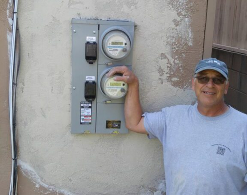 Electrical panel - This is just one type work we do.