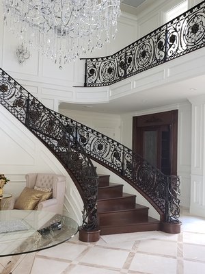 Ornamental Stair Case Railings - These staircase railings are just as unique as their homes. Ornamental Stair Case Railings - These staircase railings are just as unique as their homes.