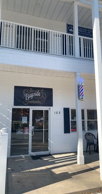 Temp Sign For Shop - Come to The Bayside Barbershop where you will leave the shop feeling good about your self. Enjoy the decor and take a load off. Temp Sign For Shop - Come to The Bayside Barbershop where you will leave the shop feeling good about your self. Enjoy the decor and take a load off.