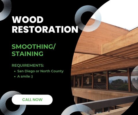 Wood Restoration - Backed by over 35 years of industry experience, HiTech Painting, Inc. offers innovative solutions to commercial, industrial, and residential projects. We utilize high-performance paints and coatings, along with the latest technologies in corrosion control and chemical attack protection. Wood Restoration - Backed by over 35 years of industry experience, HiTech Painting, Inc. offers innovative solutions to commercial, industrial, and residential projects. We utilize high-performance paints and coatings, along with the latest technologies in corrosion control and chemical attack protection.