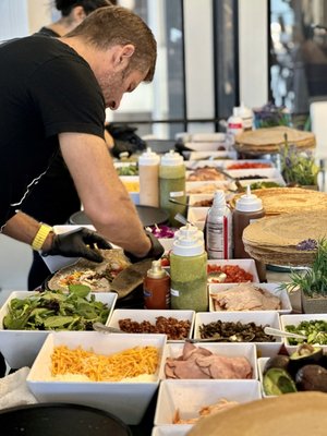 Crepe Bar Catering Service - A heartfelt merci to our customer for choosing Creperie Saint Germain to celebrate the 60 and Beyond Birthday Party!

We are delighted to serve our Crepe Bar Package, which features unlimited savory and sweet toppings. Each guest enjoyed a personalized crepe journey that catered to their unique tastes. But that's not all! We provided both regular and buckwheat crepes.

Your celebration was truly special, and we're grateful to have been a part of it. #haveacrepeday

Visit www.creperiesaintgermain.com to see our menu and our catering packages.