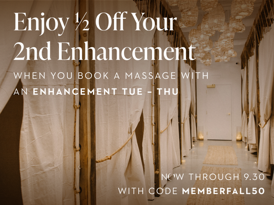 Members Only | Buy one enhancement, get one half off Tues-Thurs - More reasons to love your Ritual Membership. Buy one enhancement, get the second one half off , Tues–Thurs with code MEMBERFALL50 through 9.30.26. Members Only | Buy one enhancement, get one half off Tues-Thurs - More reasons to love your Ritual Membership. Buy one enhancement, get the second one half off , Tues–Thurs with code MEMBERFALL50 through 9.30.26.