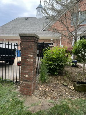 Brick column repair - This job was done in chesterfield! Brick column repair - This job was done in chesterfield!