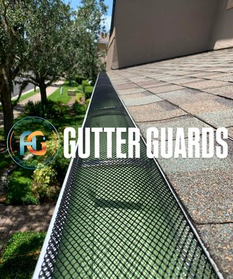 Gutter Guards also know as Leaf Guards - Gutter Guards are a wise investment because gutter cleaning is needed less frequently, your rain gutters function better, and they extended the life of your gutter system.
The main benefit of gutter guards is to reduce leaves and debris entering your gutter system, doubling (sometimes even quadrupling) the time between cleanings.