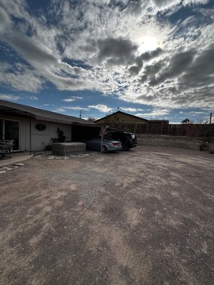 Carport upgrade - Went from an old wood structure to a beautiful aluminum patio carport. Not only upgrading the parking situation but leveling up the look of the entire home!!! Carport upgrade - Went from an old wood structure to a beautiful aluminum patio carport. Not only upgrading the parking situation but leveling up the look of the entire home!!!