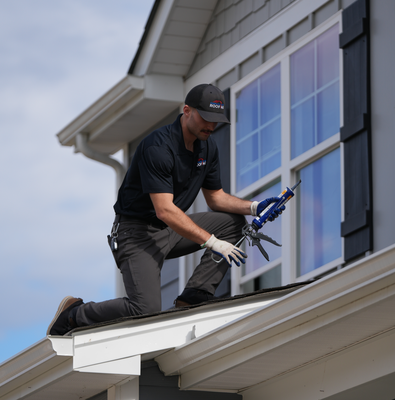 Roof Maintenance - This Homeowner called us out for a FREE inspection after buying a new home. We came out and found several unsealed penetrations that we quickly fixed. Routine inspections once a year are critical to keeping your home safe from water damage and ensuring any sealants on your roof that are exposed to UV from the sun are reapplied and keep your roof leak-free! Roof Maintenance - This Homeowner called us out for a FREE inspection after buying a new home. We came out and found several unsealed penetrations that we quickly fixed. Routine inspections once a year are critical to keeping your home safe from water damage and ensuring any sealants on your roof that are exposed to UV from the sun are reapplied and keep your roof leak-free!