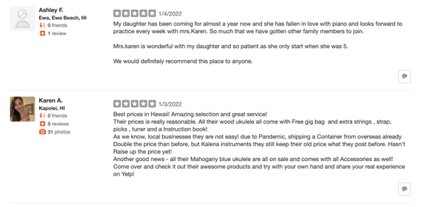 What People Are Saying About Us - We missed these reviews and would love to share what other people have been saying!