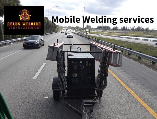 Aluminum handrail repair - We got a call from the FDOC and they needed their handrail repaired so we set up an appointment and got it done. At Aplus Welding LLC we are a vendor to the state of Florida.
